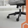 Kép 5/9 - Black swivel chair wheels 5 pcs Ruhhy26294