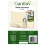 Kép 3/15 - Sunshade sail 3x2m - beige Gardlov 23163