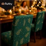 Kép 5/8 - Chair covers 6 pcs light green Ruhhy 26637