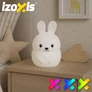 Kép 5/8 - RGB night lamp with remote control - rabbit Izoxis 26204