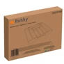 Kép 14/14 - Bambusz Evőeszköztartó 6-8 Rekesz Kihúzható 33.5-50x45.5x5cm