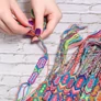Kép 8/22 - Floss - embroidery kit 100 colors 25724