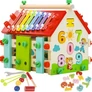 Kép 1/15 - Wooden educational house Kruzzel 22564