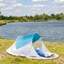 Kép 6/8 - Beach tent 220x120x90cm - turquoise - gray