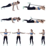 Kép 13/16 - Set of exercise bands - 4 pcs. Trizand 24305