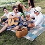 Kép 6/13 - Insulated beach blanket 200x200cm Trizand 21077