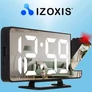 Kép 2/15 - Alarm clock - LED clock with projector Izoxis 19576