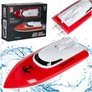Kép 1/6 - RC hajó 4CH mini CP802 piros