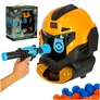 Kép 1/6 - Céllövő robot fej árkád játék készlet fegyver + golyók