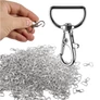 Kép 1/3 - Fémből készült halas karabiner 500 db.