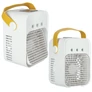 Kép 5/6 - Asztali Légkondicionáló Ventilátor, USB, 3 Mód, 200 ml Tartály, 7W, Fehér