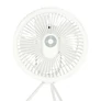 Kép 4/6 - Vezeték Nélküli Asztali Ventilátor, 4000 mAh, 4 Sebesség, Távirányítóval, Fehér