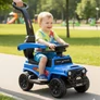 Kép 6/6 - Off-road autó push ride hanggal és fényekkel kék