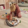 Kép 12/14 - Wooden train track Kruzzel 22646