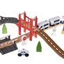 Kép 10/14 - Wooden train track Kruzzel 22646