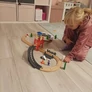 Kép 11/14 - Wooden train track Kruzzel 22646