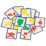 Kép 6/6 - Geoboard geoplan fa kirakós létrehozása formák gumiszalagokkal