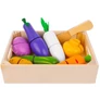 Kép 5/10 - Set of fruits vegetables wooden cutting board Z23543