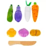 Kép 6/10 - Set of fruits vegetables wooden cutting board Z23543