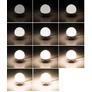 Kép 2/7 - 10 LED-es USB-s Smink Tükörvilágítás, hideg fehér, nappali és meleg fehér 