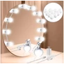Kép 6/6 - 10 LED-es Smink Tükörvilágítás, hideg fehér, nappali és meleg fehér, USB-s