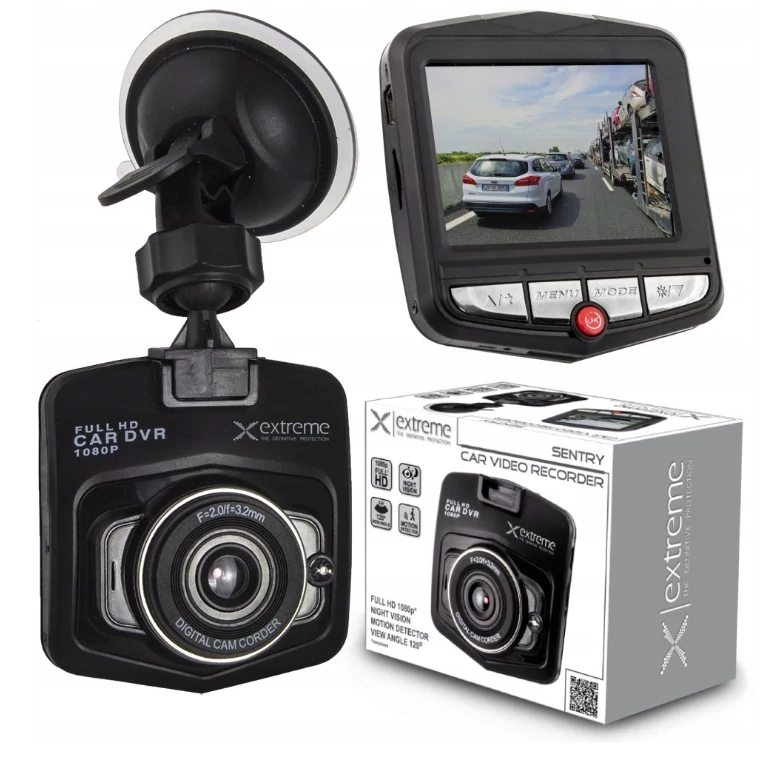 Extreme Full HD autós eseményrögzítő kamera, Dash cam, 2,4