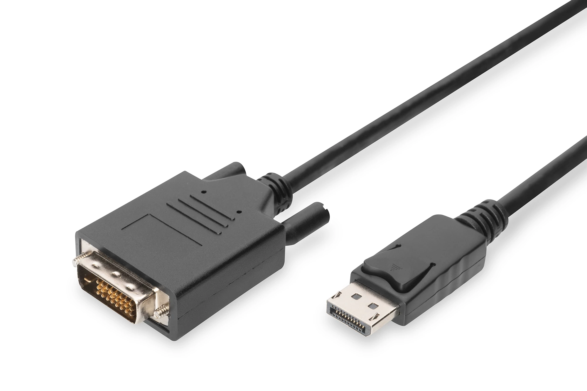 Digitus AK-340301-030-S, 3 M, DisplayPort, DVI-D, Nikkel, 1.1a, Réz