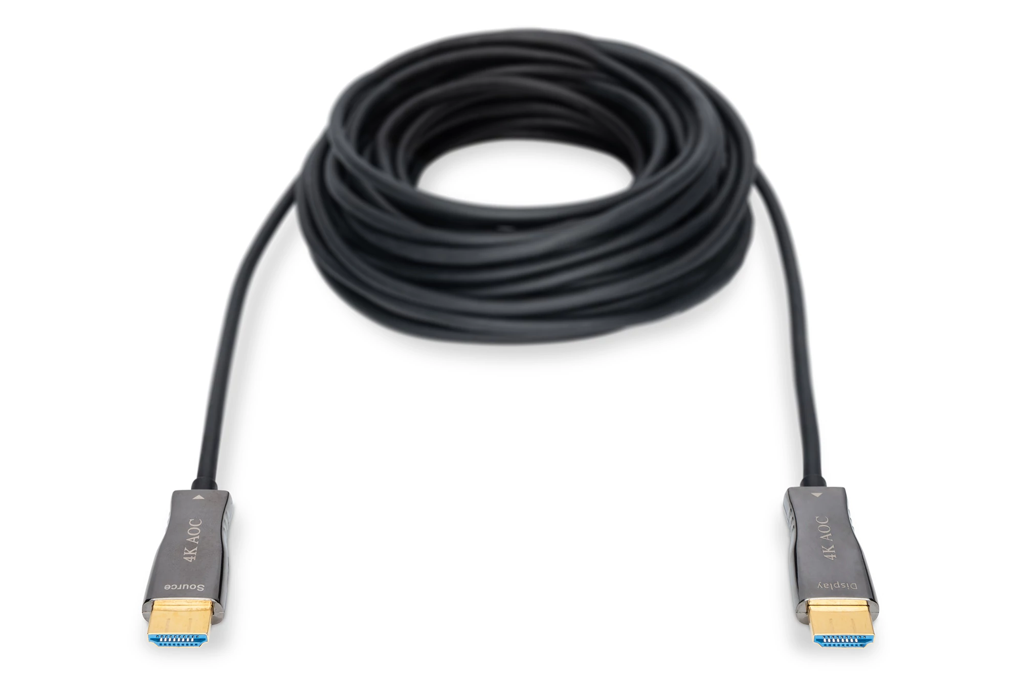 Digitus AK-330125-150-S, 15 M, HDMI A-típus (Standard), HDMI A-típus (Standard), 4096 x 2560 pixelek, 3D, Fekete