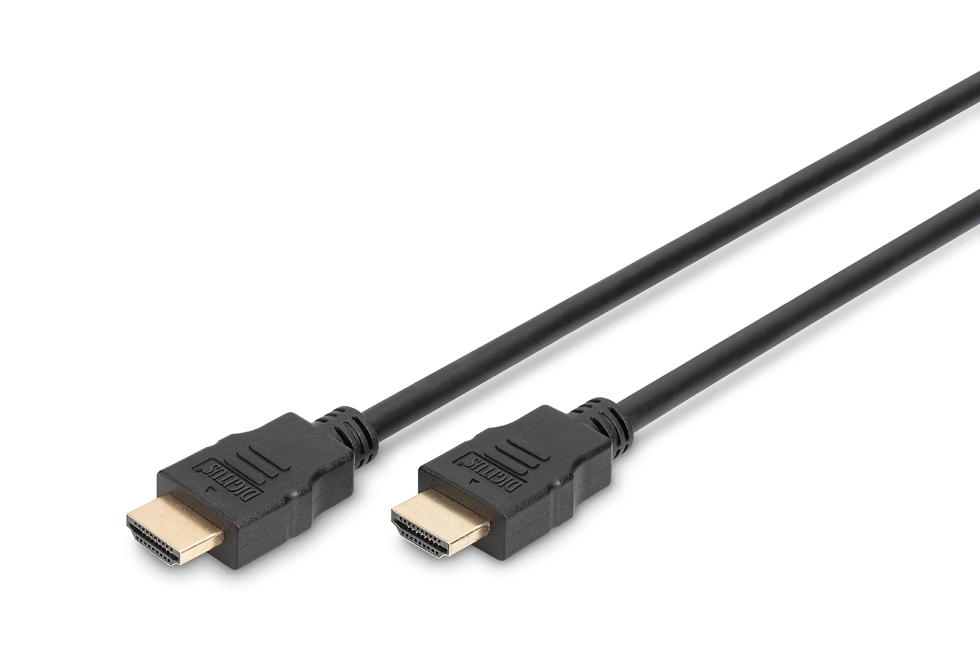 Digitus AK-330107-100-S, 10 M, HDMI A-típus (Standard), HDMI A-típus (Standard), 1920 x 1200 pixelek, Fekete