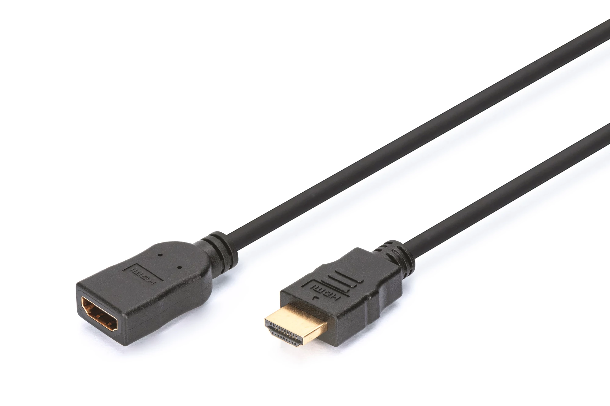 Digitus AK-330201-050-S, 5 M, HDMI A-típus (Standard), HDMI A-típus (Standard), 3840 x 2160 pixelek, 3D, Fekete