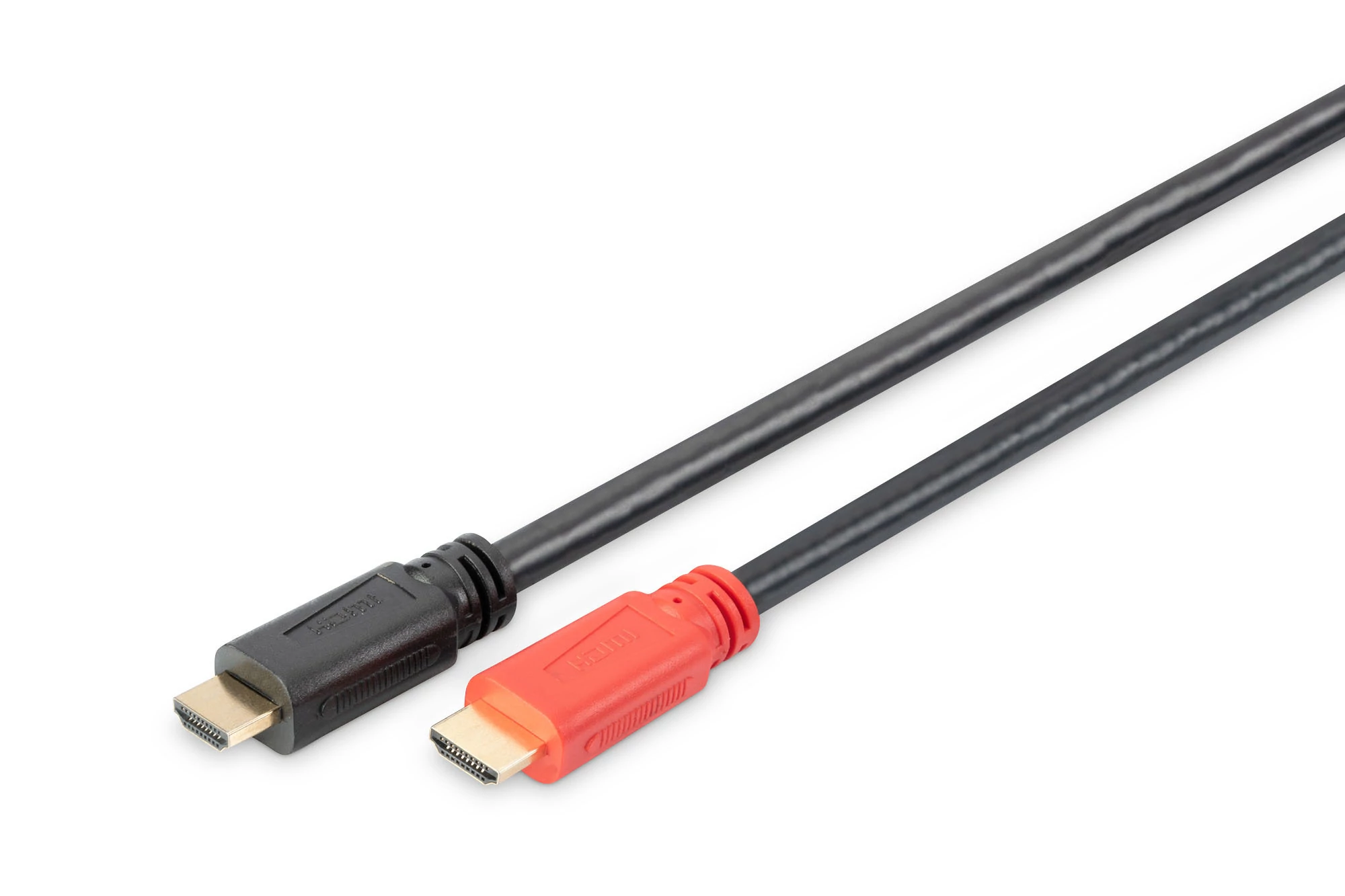 Digitus DB-330118-100-S, 10 M, HDMI A-típus (Standard), HDMI A-típus (Standard), 3840 x 2160 pixelek, 3D, Fekete