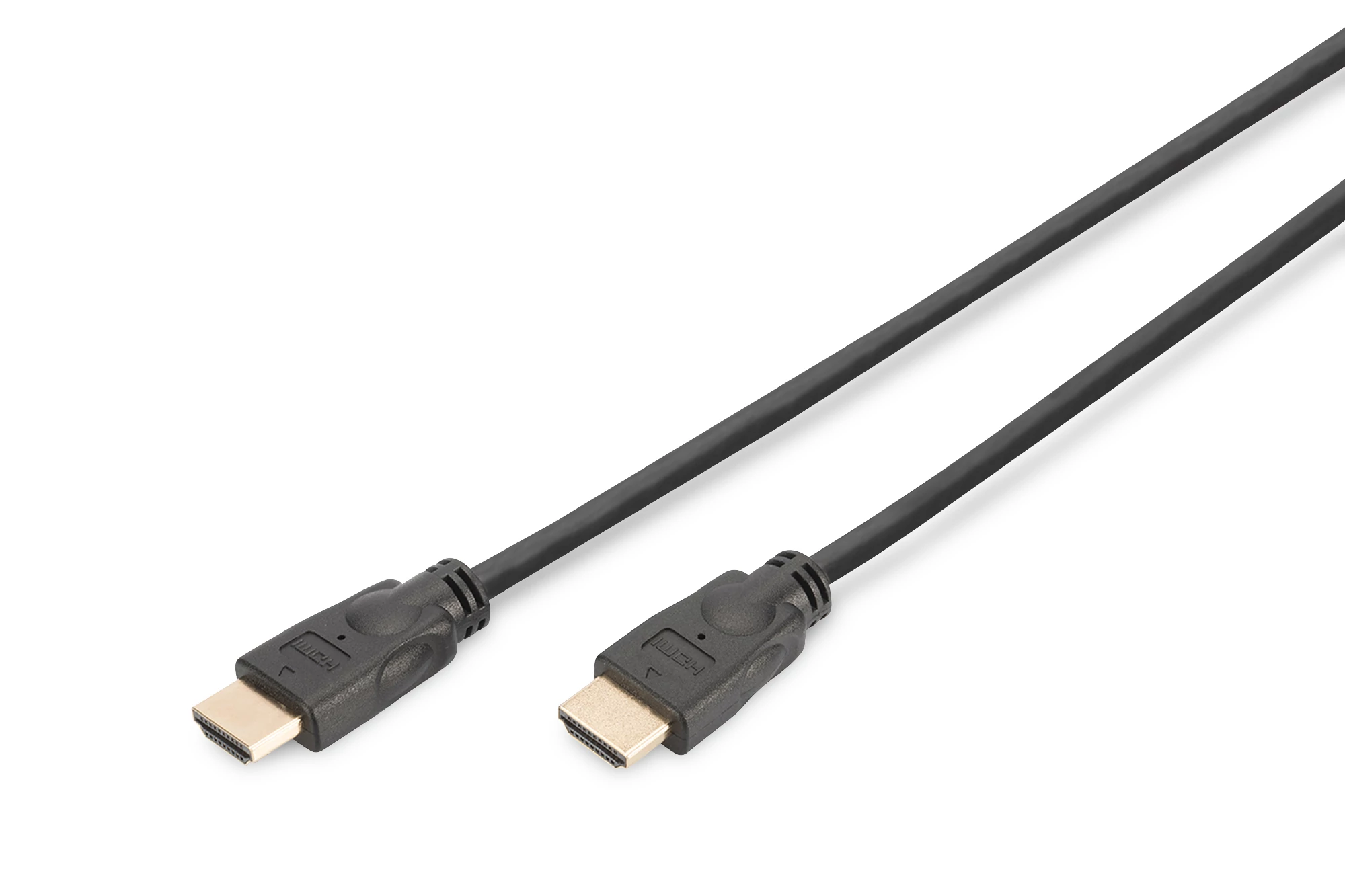 Digitus DK-330123-050-S, 5 M, HDMI A-típus (Standard), HDMI A-típus (Standard), 3840 x 2160 pixelek, 3D, Fekete