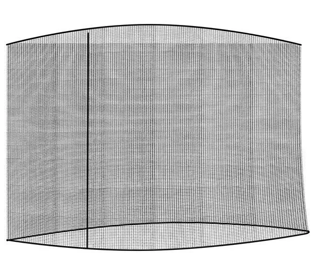 BugShield 300 szúnyogháló 300 cm-es napernyőhöz, súlyozott alsó szegély, fekete